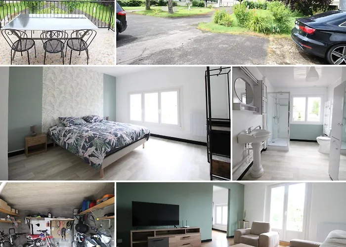3 Chambres - Tres Grand Jardin Privee - Terrasse Privee - Garage Velo Et Moto - Parking Voiture Privee Dans La Propriete - Gere Par Presta-Zen\'Services